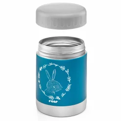 Edelstahl-Warmhaltebox 300ml - ColourDesign - Petrolblau