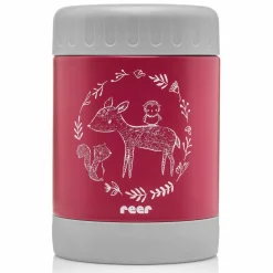 Edelstahl-Warmhaltebox 300ml - ColourDesign - Beerenrot