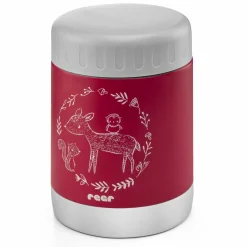 Edelstahl-Warmhaltebox 300ml - ColourDesign - Beerenrot
