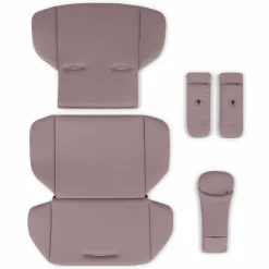 Einlagen-Set für Samba, Salsa, Zoom mit Sitzeinlage, Schultergurt & Schrittgurtpolster - Cozy - Teak - Kollektion 2025