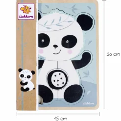 Einlegepuzzle / Konturen-Puzzle - Panda