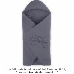 Einschlagdecke / Kuscheldecke Snuggle So Cosy - Stone