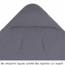 Einschlagdecke / Kuscheldecke Snuggle So Cosy - Stone