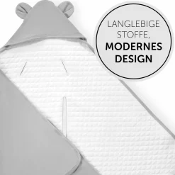 Einschlagdecke / Kuscheldecke Snuggle N Dream - Grey