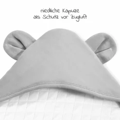 Einschlagdecke / Kuscheldecke Snuggle N Dream - Grey