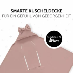 Einschlagdecke / Kuscheldecke Snuggle N Dream - Disney - Minnie Mouse Rose