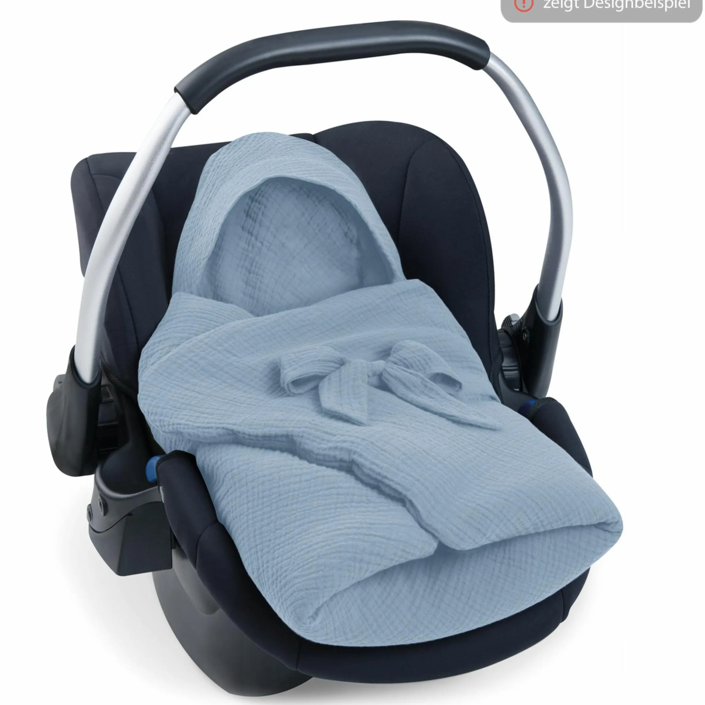 Einschlagdecke / Kuscheldecke Snuggle So Cosy - Dusty Blue