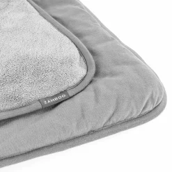 Einschlagdecke für Babyschale - leicht gefüttert für Sommer & Herbst - Grau