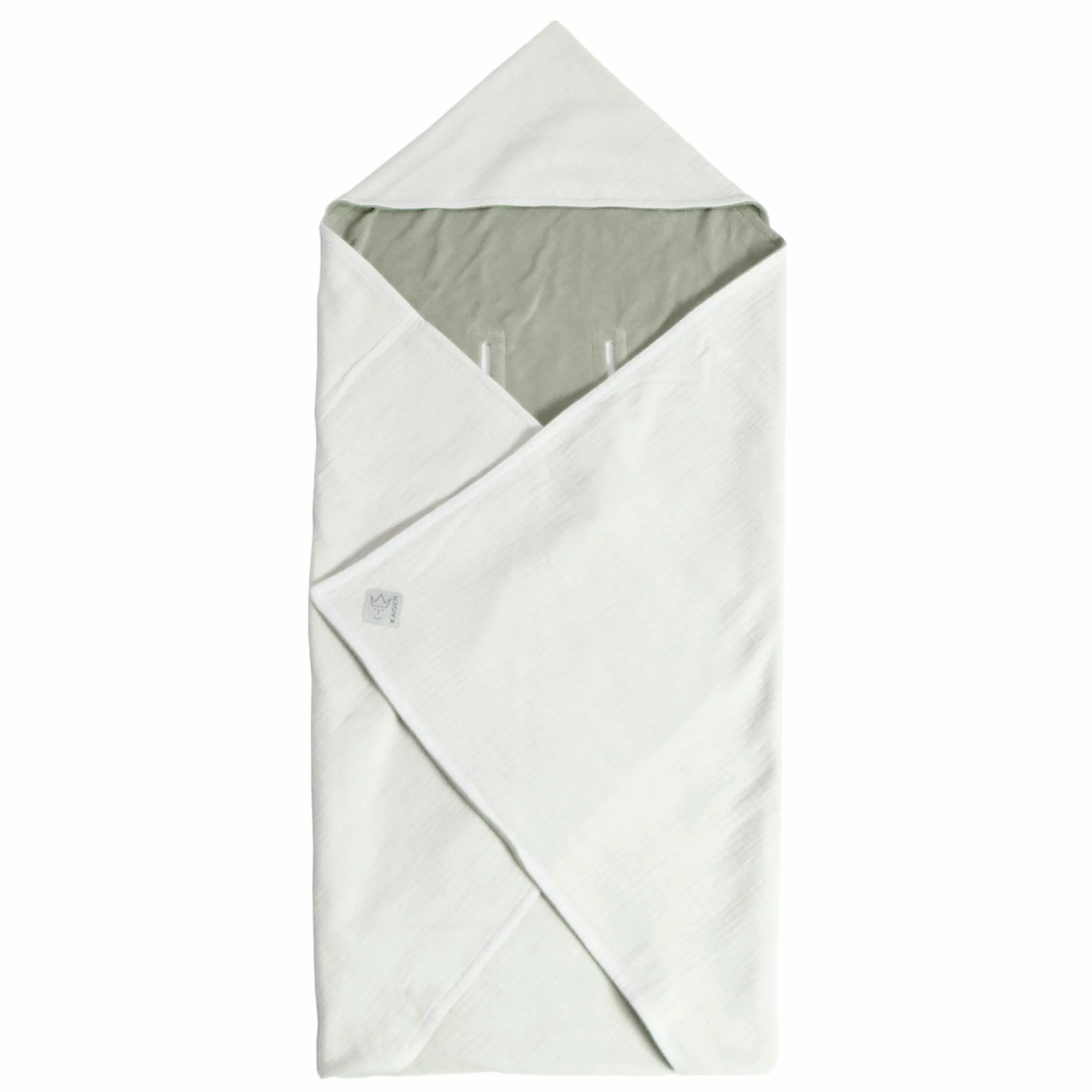 Einschlagdecke Sunny Wrap Summer für Babyschalen 85 x 85 cm - Vanille Ice