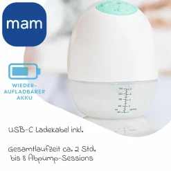 Elektrische Milchpumpe Hands-free