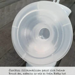 Elektrische Milchpumpe Natural Motion SCF395/31 + PP-Flasche + 2 Einweg-Stilleinlagen + 5 Muttermilchbeutel