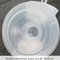 Elektrische Milchpumpe SCF395/31 + Gratis Mehrwegbecher für Muttermilch / inkl. 2 Stilleinlagen & 5 Muttermilchbeutel