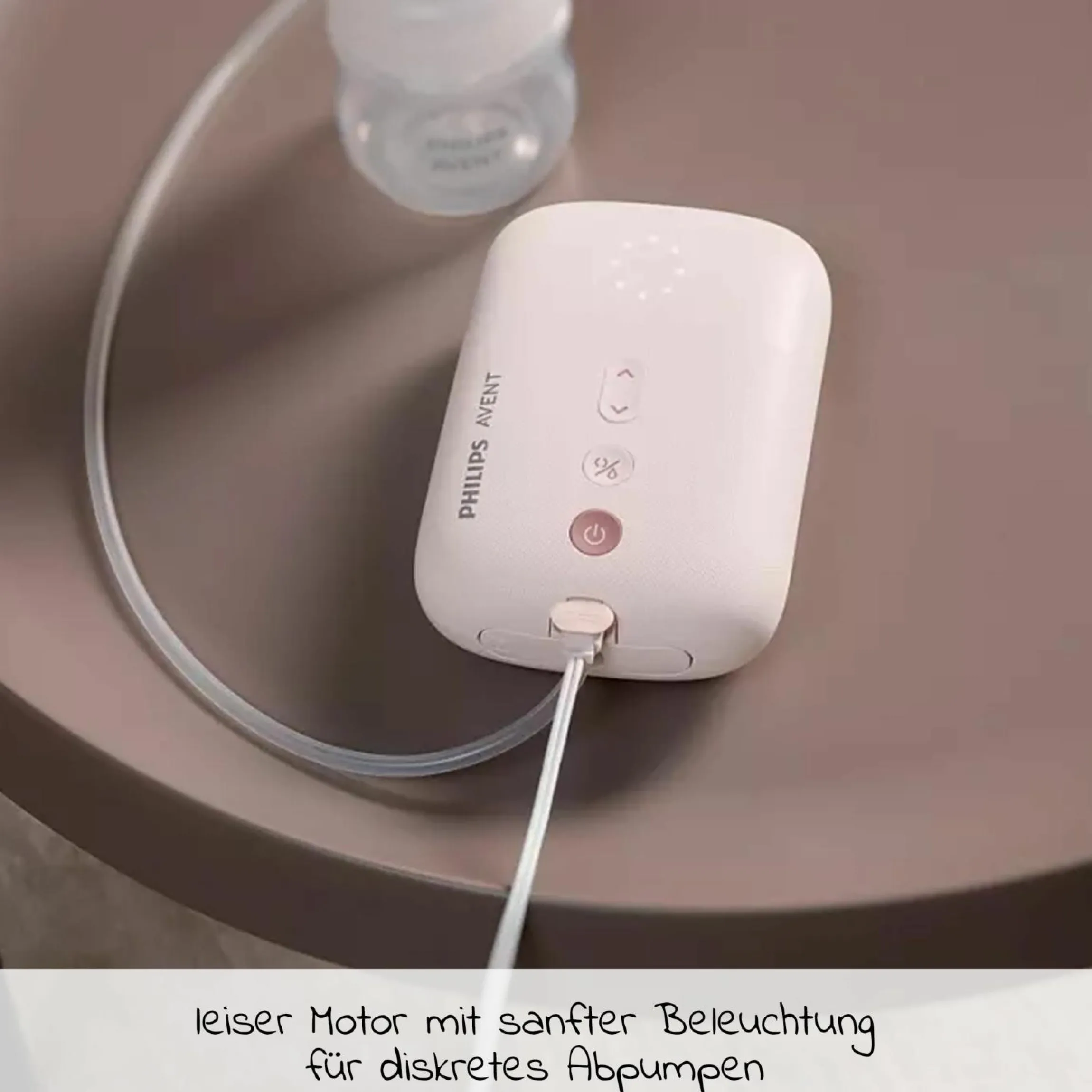 Elektrische Milchpumpe SCF395/31 + Gratis Mehrwegbecher für Muttermilch / inkl. 2 Stilleinlagen & 5 Muttermilchbeutel