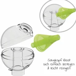 Elektrischer Nasensauger Go - mit Akku - Grün