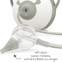 Elektrischer Nasensauger Pro - Grau