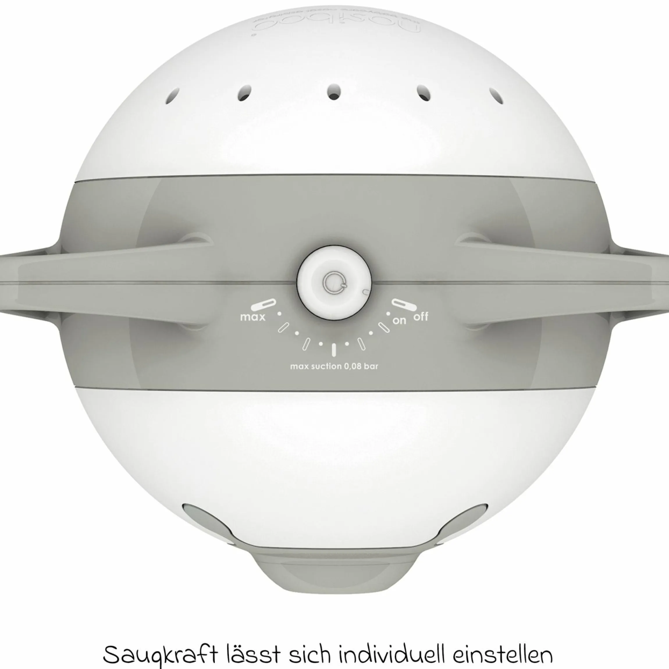 Elektrischer Nasensauger Pro - Grau