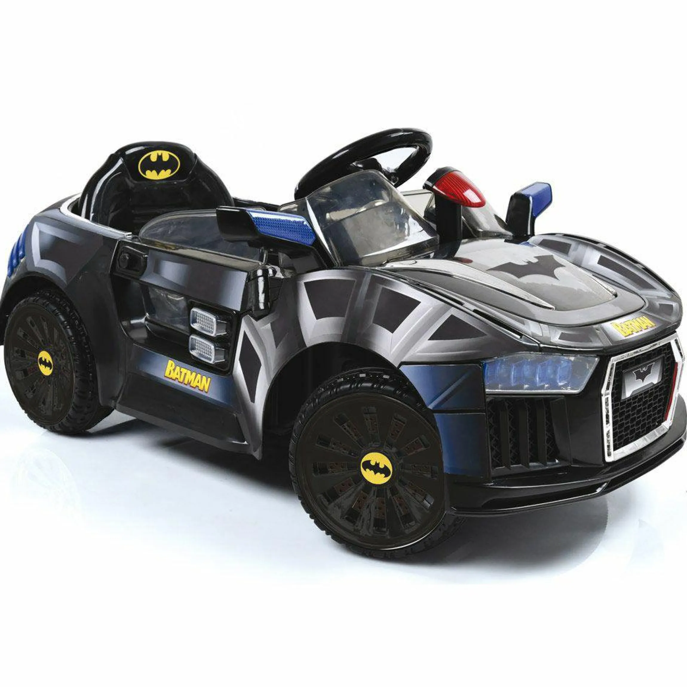 Elektroauto E-Batmobil - Schwarz Grau
