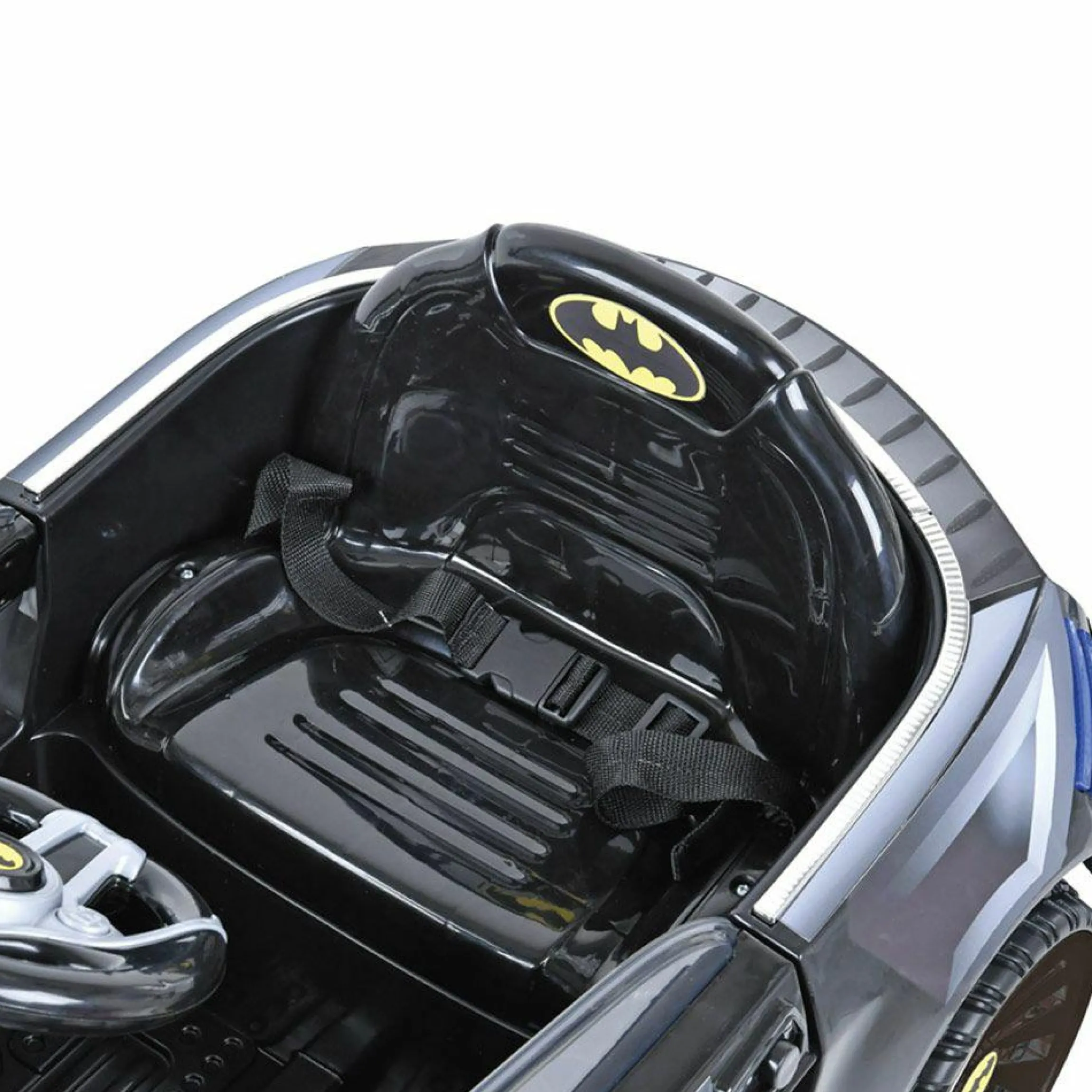 Elektroauto E-Batmobil - Schwarz Grau