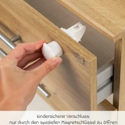 8er Pack Magnetschloss schnelle und einfache Befestigung dank Montagehilfe - Weiß - Kollektion 2024