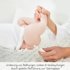 10er Pack Relieve Blähhilfe ideal bei Blähungen, Koliken und Verstopfungen - Weiß - Kollektion 2024