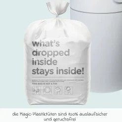 3er Pack Windelbeutel für Windeleimer Magic Majestic - Weiß