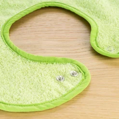2er Set Riesen-Lätzchen mit Druckknöpfen - Ozean Limone