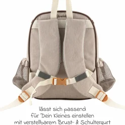 3er Set Rucksack, Brotdose & Trinkflasche - Hund Lucky