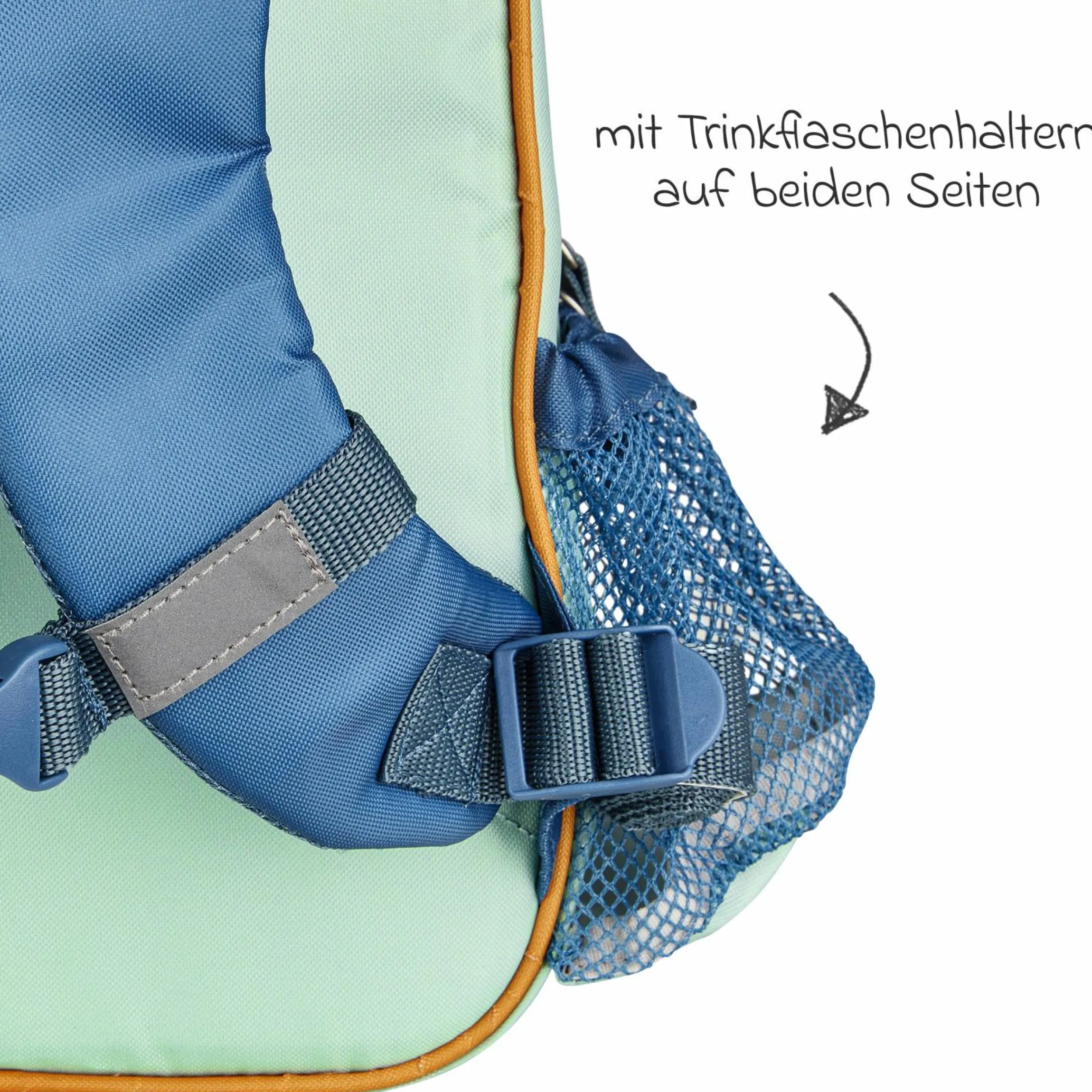 3er Set Rucksack, Brotdose & Trinkflasche - Dino Rexi