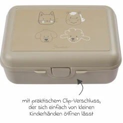 3er Set Rucksack, Brotdose & Trinkflasche - Pferd Sunny