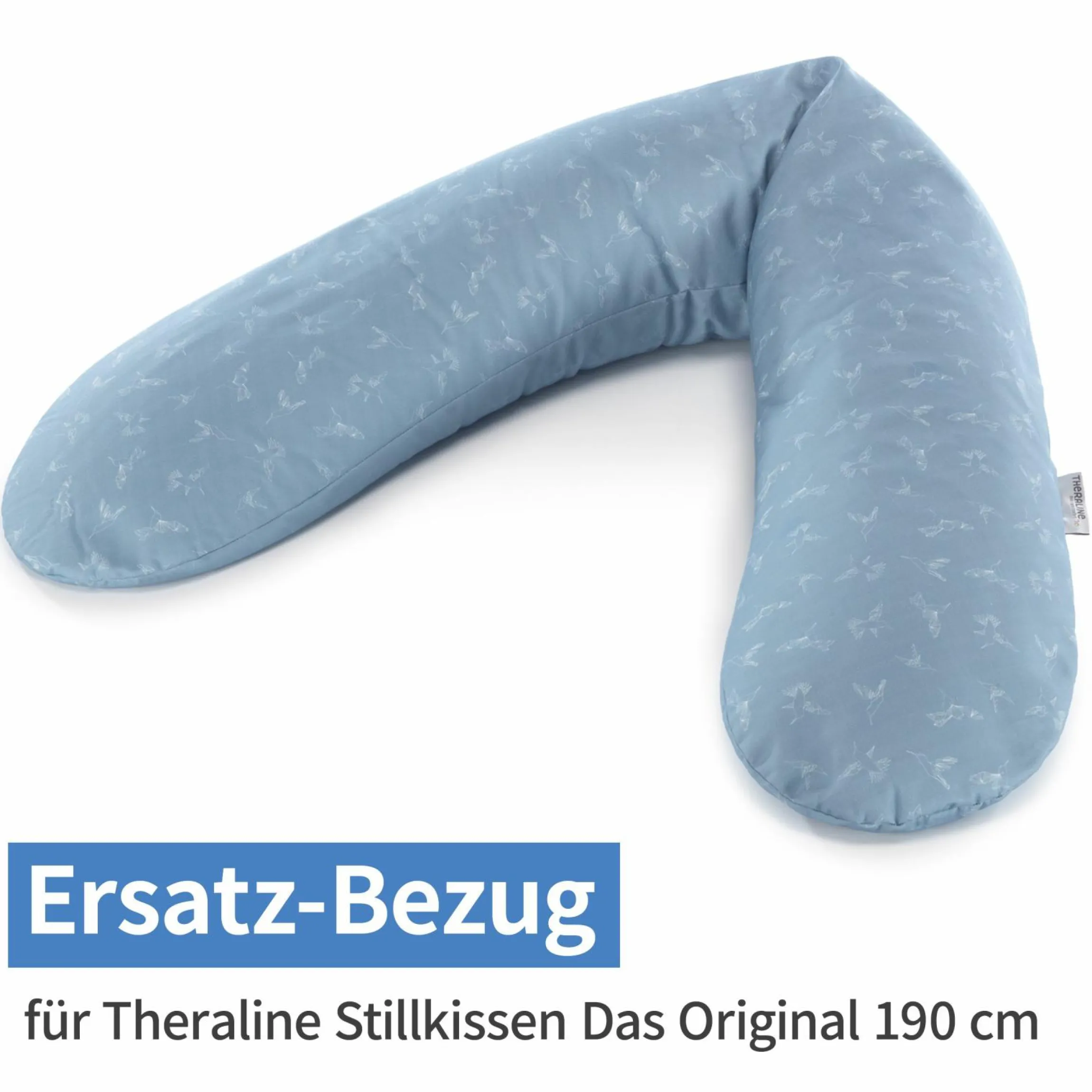 Ersatzbezug für Stillkissen Das Original 190 cm - Kolibris