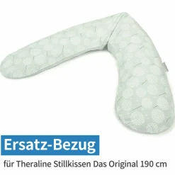 Ersatzbezug für Stillkissen Das Original 190 cm - Pusteblume - Zartgrün