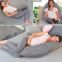 Ersatzbezug für Stillkissen Das Original 190 cm - Vögelchen flieg