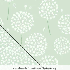 Ersatzbezug für Stillkissen Das Yinnie 135 cm - Pusteblume - Zartgrün