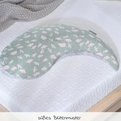 Ersatzbezug für Stillkissen Das Yinnie 135 cm - Zarte Blüten
