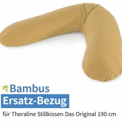 Ersatzbezug für Stillkissen Das Original - Bamboo 190 cm - Bernstein