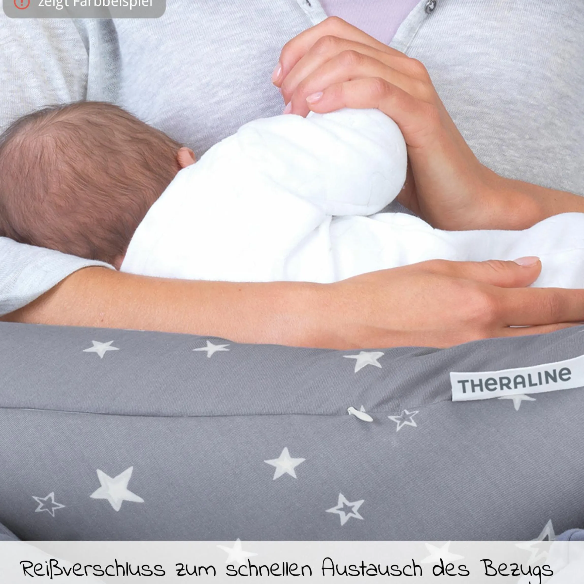 Ersatzbezug für Stillkissen Das Original 190 cm - Wüstenkönig