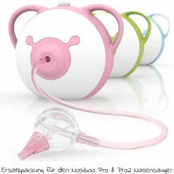 Ersatzpackung für elektrischen Nasensauger Pro - Rosa