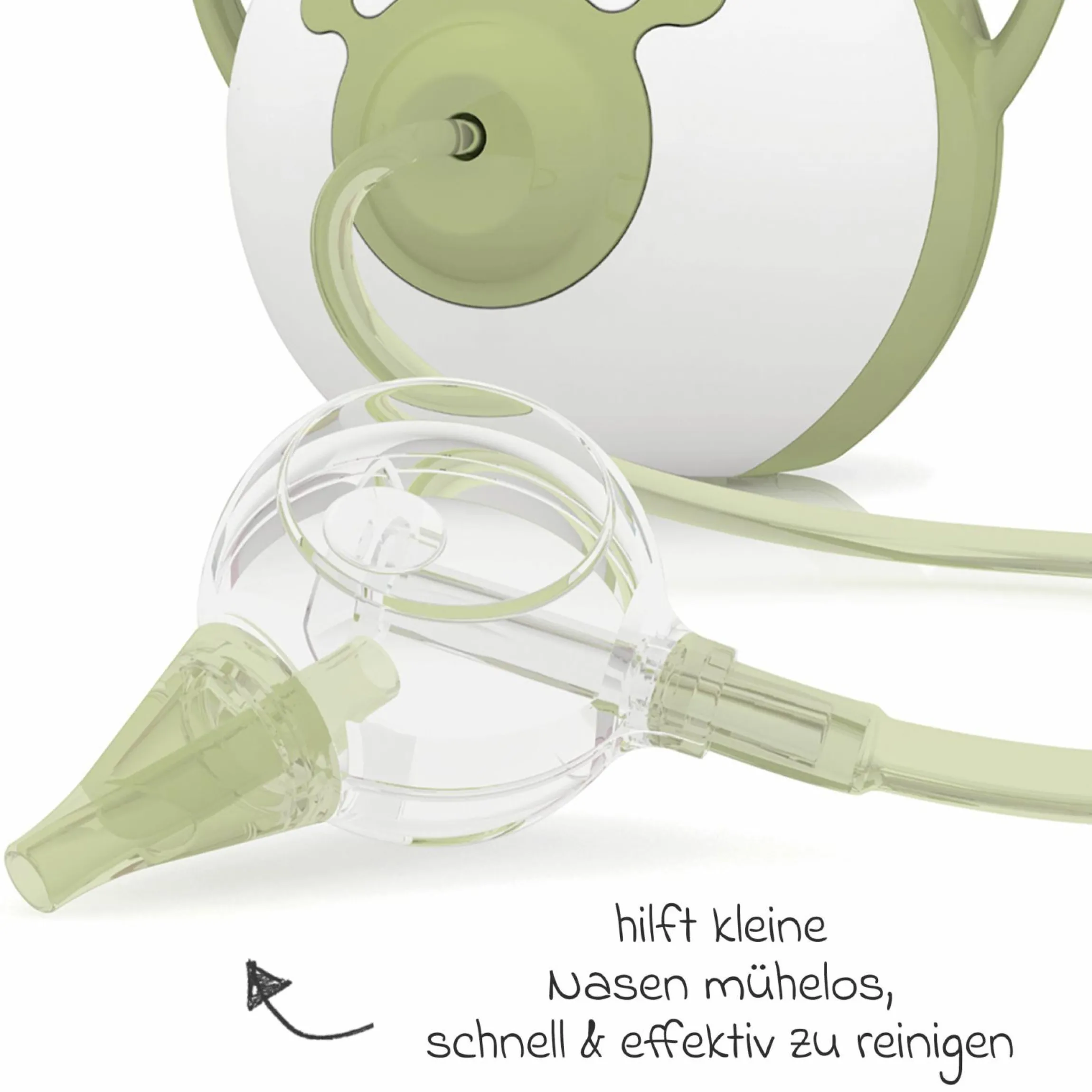 Ersatzpackung für elektrischen Nasensauger Pro - Salbei