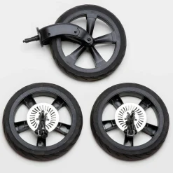 Ersatzrad-Set für Mono Kinderwagen - Luftkammerrad - 3-teilig