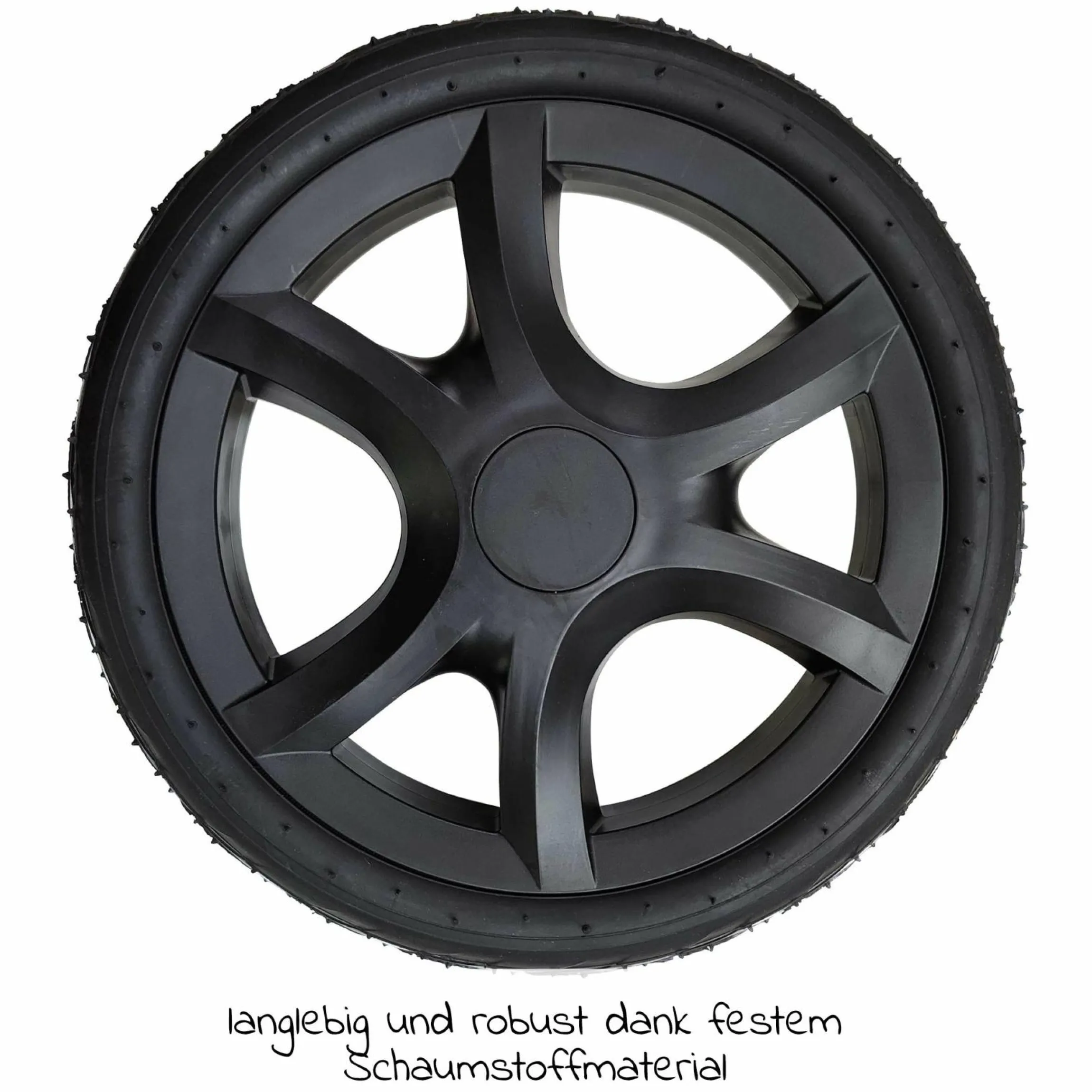 Ersatz-Räder gefüllt mit Schaumstoff hinten für Chrome DLX 2er-Set