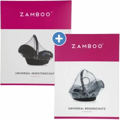Erstlings-Schutz-Set für Babyschalen mit Insektenschutz & Regenschutz
