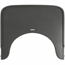 Essbrett & Tisch aus Holz für Alpha Hochstühle (Wooden Tray) - Charcoal