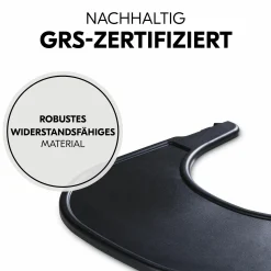 Essbrett und Tisch für Alpha Hochstuhl (Click Tray) - Black / Schwarz