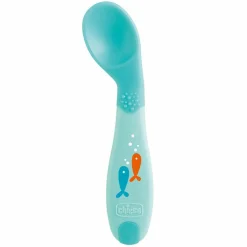 Esslernlöffel angewinkelt - Light Blue