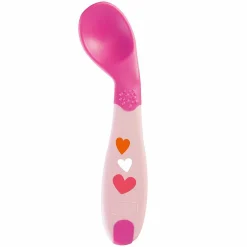 Esslernlöffel angewinkelt - Rose Pink