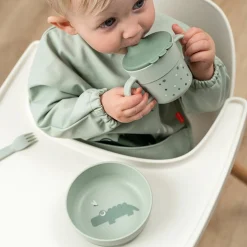 Esslern-Schale Foodie - Croco - Grün