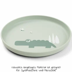 Esslern-Teller Foodie - Croco - Grün
