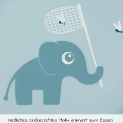 Esslern-Teller Foodie - Elphee - Blau