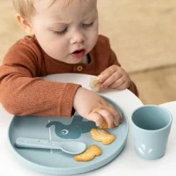 Esslern-Teller Foodie - Elphee - Blau