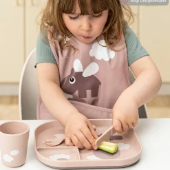 Esslern-Teller mit Unterteilung Foodie - Tiny Farm - Powder